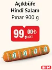 PINAR AÇIKBÜFE HİNDİ SALAM 900 G PINAR AÇIKBÜFE HİNDİ SALAM 900 G